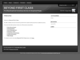 Beyond First Class